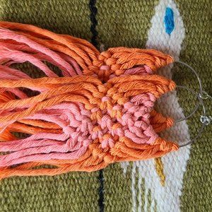 Macrame earrings